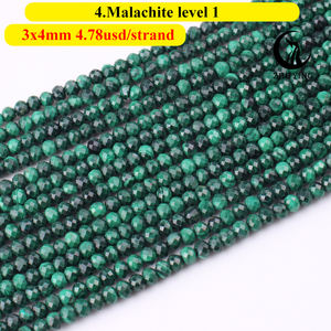 Zhe Ying 3*4 мм граненый Камень rondelle бусины из Нефритового камня rondelles бусины 3 мм граненый rondelle драгоценный камень Бусины - Product Image 3