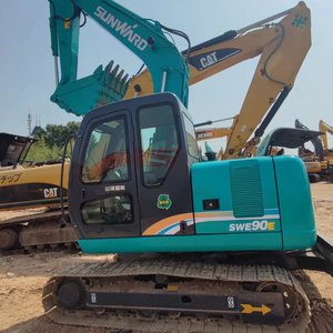 รถขุดซันเวิร์ด รุ่น SWE90E มือสอง น้ำหนัก 9 ตัน เครื่องจักรก่อสร้าง - Product Image 2