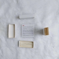 Boîte de mèches de bougies en coton de 6 cm en promotion – Emballage personnalisé