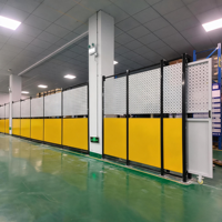 Barrera de Separación para Taller Galvanizada, Malla de Alambre Soldada de Alta Resistencia, Valla de Seguridad para Robots, Valla para Patio, Ecológica e Industrial