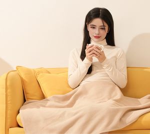 Wholesale Wearable <b>Blanket</b> Portable <b>Body</b> Warmer <b>Blankets</b> Heating Shawls USB Heated Shawl for Home Office Outdoor - Product Image 2