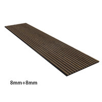 Panneau acoustique en polyester de 8 mm 600x1200 mm, panneau absorbant le son pour mur et plafond, panneau acoustique pour salle de conférence, cinéma