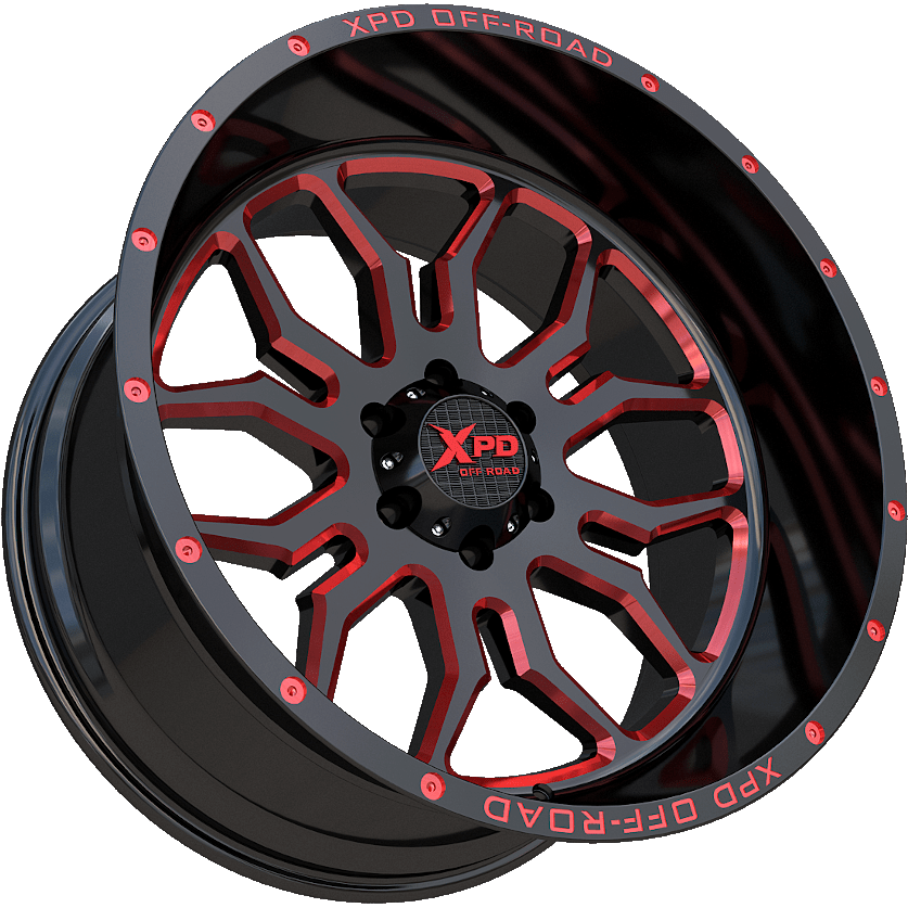 XPD OFF ROAD 4x4 Truck Wheels SUV SAVAGE for F150 F250 Off-Road Deep ...