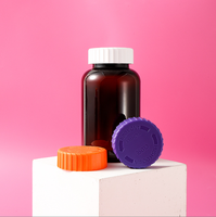 Bouteille capsule de couleur foncée PET175/200/225/250/300ml avec bouchon à visser à pression - Bouteille d'emballage alimentaire en plastique