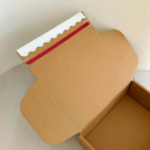 Boîtes d'expédition en kraft écologiques personnalisées avec logo imprimé pour les petites entreprises, <span class=keywords><strong>boulangerie</strong></span>, macarons, biscuits, abonnement, emballage cadeau - Product Image 2