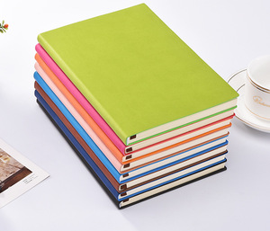 Hot Bán Tùy Chỉnh A5 Kế Hoạch Máy Tính Xách Tay 50 Moq Món Quà Cưới Máy Tính Xách Tay 100 Tấm Xoắn Ốc Ràng Buộc Mềm Bìa PU Da Cổ - Product Image 4