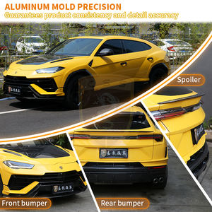 Kit carrosserie demi-carbone pour <span class=keywords><strong>Lamborghini</strong></span> URUS : transformation de style <span class=keywords><strong>ancien</strong></span> en nouveau, comprenant pare-chocs avant, jupes latérales, extensions d'ailes et capot - Product Image 4