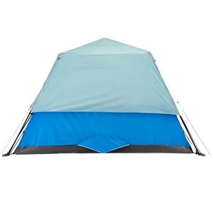 Tente de camping portable à une chambre, ultra-légère, double couche, à support direct, toutes saisons, enduite argentée, coupe-vent, 1500-2000 mm - Product Image 3