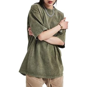 เสื้อยืดแขนสั้นโอเวอร์ไซส์สำหรับผู้หญิง DSatwaerty แพ็ค 6 ตัว เสื้อยืดแพ็ค 6 ตัว - Product Image 4