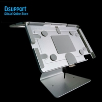 Support de bureau en métal pour iPad Air 4 (2020) 10,9 pouces, support de tablette PC avec verrouillage et réglage complet de l'angle