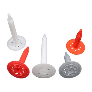Factory Direct 25mm-250mm HDPE High Quality Insulation Concrete Nails Insulation <strong>Dowel</strong> For Wall Insulation Board Nail