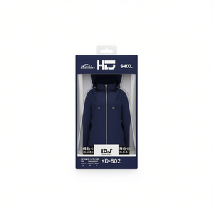 Chaqueta cortavientos de moda para mujer HDJ KD-802, abrigo para mujer de talla grande - Product Image 3