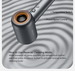 Asciugacapelli Professionale CONFU F3 con Design Sottile e Leggero, Tecnologia Ionica e Termostatica Intelligente - Product Image 5