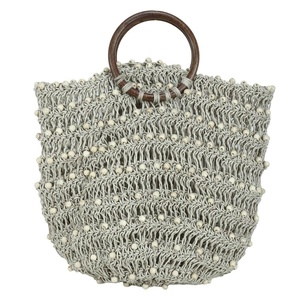 New Stylish Eco-Friendly <b>Tote</b> <b>Jute</b> <b>Bag</b> Fashionable Low Price Product with Geometric Pattern - Product Image 2