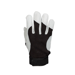 High Quality <b>Anti</b> <b>Cut</b> Safety Mechanic <b>Gloves</b> Best Factory Price Made of Leather Durable Material Leather Impact Work <b>Gloves</b> - Product Image 3