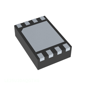 Compre componentes electrónicos en línea 8 WFDFN Exposed Pad LE25U20AQGTXG Memory Distribuidor autorizado - Product Image 1