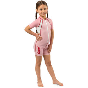 CRESSI DG0011 bambini SHORTY Diving muta modello personalizzato rosa Y 2 con 3mm e 7mm di spessore manica corta - Product Image 3