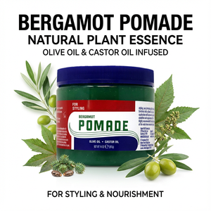 Pomada Texturizante para el Cabello Unisex, Orgánica, Sin Alcohol, con Fijación Fuerte, Brillo No Pegajoso, con Aceites de Oliva y Ricino para Peinados Ondulados - Product Image 5