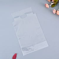 Sacs de tasse à emporter avec logo personnalisé, vente en gros, sac à quatre tasses en plastique, sacs à double tasse