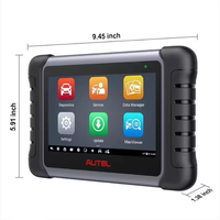MaxiCheck MX808S Mk 808 Bt Mk 808ts du système Maxicom Mk808ts OBD2 tout système avec scanner de diagnostic à contrôle bidirectionnel
