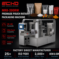 Machine d'emballage automatique ECHO Rotary Premade Pouch pour le remplissage et la fermeture de sachets à fermeture éclair