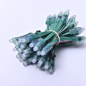 12V DC5V 12 mét 0.3 Wát <span class=keywords><strong>ws2811</strong></span> RGB <span class=keywords><strong>LED</strong></span> Pixel ánh sáng cho biển báo Hội Đồng Quản trị giáng sinh ánh sáng chuỗi - Product Image 4