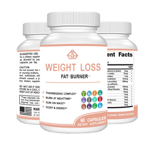 Suplemento Herbal OEM para el Apetito, Quema de Grasa, Metabolismo Nocturno, Sueño, Energía, con Magnesio, Zinc y Vitaminas, 60 Cápsulas - Product Image 2