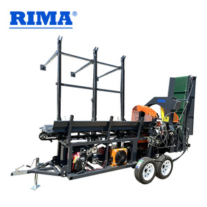 Machine à fendre les bûches automatique Rima RM500 PLUS, moteur à essence, processeur <span class=keywords><strong>de</strong></span> <span class=keywords><strong>bois</strong></span> <span class=keywords><strong>de</strong></span> chauffage avec <span class=keywords><strong>table</strong></span> à bûches à alimentation par chaîne - Product Image 4