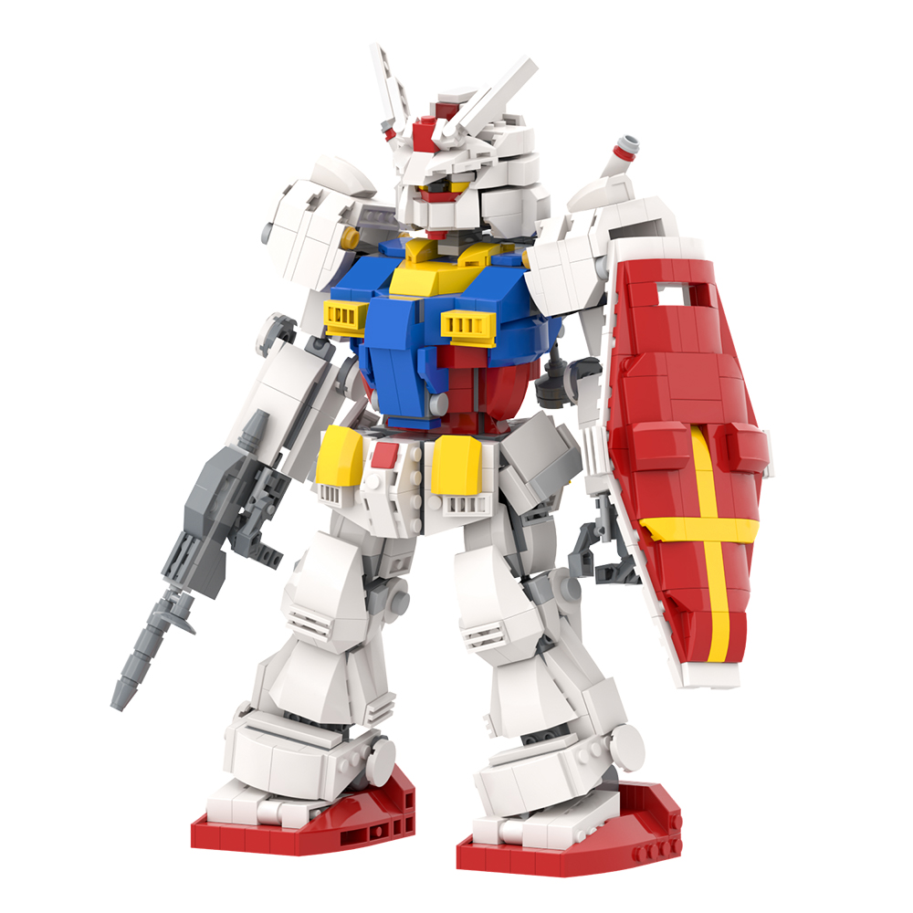Gundam Mecha 複数セットまとめ売り Gundam RX-78-2 Creation MOOXI MOC1242 - Model Building Toy