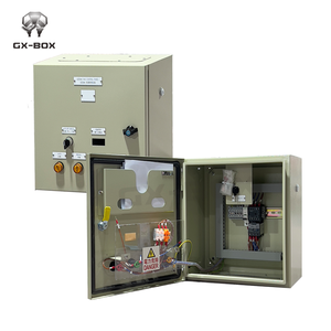 <span class=keywords><strong>Caja</strong></span> de Control Eléctrico de Acero Inoxidable, Aluminio Ral7032 para Montaje en Pared, Exterior IP65, Impermeable, <span class=keywords><strong>Caja</strong></span> Metálica para PLC Automático - Product Image 2