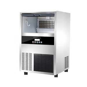 เครื่องทำน้ำแข็งเชิงพาณิชย์ VOKA <span class=keywords><strong>VK</strong></span>-GQ30 ผลิตน้ำแข็งได้ 30 กก./วัน พร้อมระบบฆ่าเชื้อด้วยแสงสีฟ้า โหมดประหยัดพลังงาน ระบบละลายน้ำแข็งอัตโนมัติ ควบคุมอุณหภูมิแบบดิจิตอล เหมาะสำหรับนม - Product Image 2