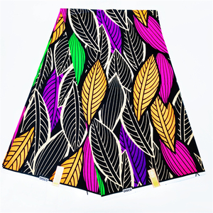 Tissu Imprimé Wax Africain 100 % Coton de Haute Qualité, Motif Africain Ankara <span class=keywords><strong>Pagne</strong></span> Batik Nigeria pour <span class=keywords><strong>Couture</strong></span> Loincloth - Product Image 2
