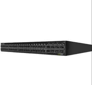 MQM8700-HS2F 40 포트 200G InfiniBand 데이터 센터 스위치 새로운 1U 높이 반이중 통신 VLAN SNMP QoS POE SFP 섬유