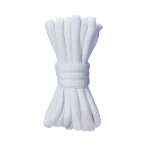 Cordones sólidos planos de poliéster de 9mm de ancho de Goodlace, Semicírculo fuerte para <span class=keywords><strong>Dunk</strong></span> de 55 pulgadas - Product Image 1