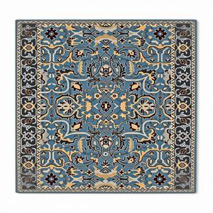 Tapis de sol modernes en laine de luxe, tuftés à la main, à motifs floraux, antidérapants, écologiques, pour salon, chambre à coucher, maison - Product Image 1