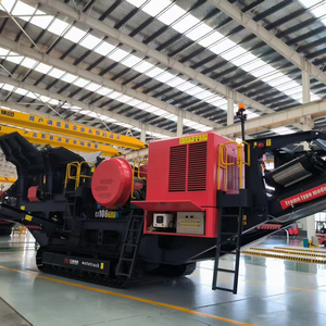 Estación de Trituración Móvil de Impacto HXJQ, Máx. 300 t/h, Controlada por PLC, Certificación CE, con Componentes de Bajo Voltaje - Product Image 1