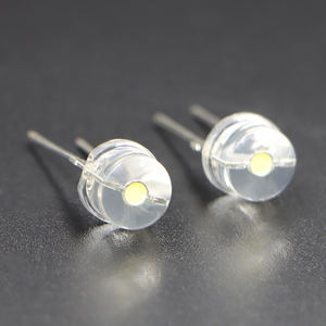 8 मिमी पुआल हैड डिड हाई उज्ज्वल 8 मिमी 0.5w 0.75w पुआल हैट सफेद लाल नीला पीला - Product Image 3