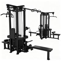 Machine Smith pour entraînement complet du corps, équipement de fitness pour salle de sport, entraînement de force, usage commercial, exercices de fitness pour huit personnes debout