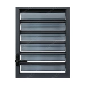 Minimalist Factory Price Multi Scenario Semi-Blackout Indoor Office Blinds <strong>Window</strong> Louvre <strong>windows</strong> <strong>Frame</strong> with Burglary Proof - Product Image 2