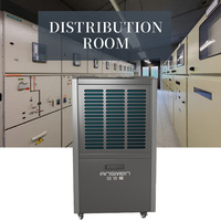 Déshumidificateur industriel antidéflagrant électrique personnalisé 90L/D R-410A, unité de déshumidification rapide pour usine de feux d'artifice