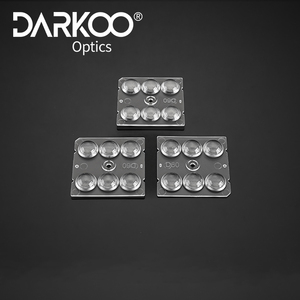 <span class=keywords><strong>LED</strong></span> thể thao sân vận động nhẹ Lũ lụt không đối xứng ống kính PC <span class=keywords><strong>5050</strong></span> ánh sáng mô-đun 3535 quang 4x4 SMD5050 mảng 5050LED ống kính - Product Image 3