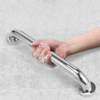 Barre d'appui murale robuste en acier inoxydable 304 OEM, antidérapante, pour la sécurité des personnes âgées et handicapées dans la salle de bain, les toilettes et la douche