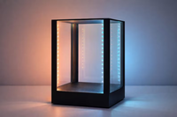 Boîtes lumineuses LED en acrylique sur mesure pour présentoirs de vente au détail, vente en gros d'usine