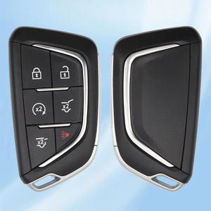 SZMAISHI 5 + 1 botón Car <span class=keywords><strong>Remote</strong></span> Control <span class=keywords><strong>Key</strong></span> Case Fit para Cadillac Auto Reemplazo Smart Vehicle <span class=keywords><strong>Key</strong></span> Fob Shell - Product Image 2