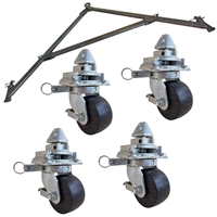 Roue pivotante pour conteneur ISO de 6, 8, 10, 12 pouces, roue de conteneur ISO de luxe