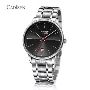 Reloj Mecánico <span class=keywords><strong>Cadisen</strong></span> para Hombre, Estilo Ejecutivo, Movimiento Japonés NH35, Fecha Automática, Acero, Cristal de Zafiro, Reloj de Pulsera Masculino 2025, Marca de Lujo - Product Image 5