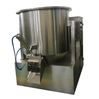 Agitateur mélangeur à cisaillement élevé 350L pour l'industrie chimique, mélangeur rapide haute vitesse pour l'industrie alimentaire, machine avec moteur, roulement et boîte de vitesses, certifiée CE