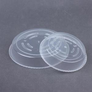 Runde Kunststoff-Blumentopfuntersetzer Pflanzentopf-Abtropfschale Transparent/Schwarz Wasserauffangschale Untersetzer Gartenbedarf - Product Image 3