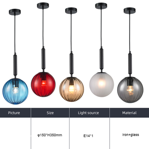 Trung Quốc Nhà sản xuất dlsslighting phổ biến Trần đèn chùm đèn hiện đại sang trọng Bóng Đèn Thủy tinh bóng đèn cho trang trí nội thất LED ánh sáng mặt dây chuyền đèn chùm - Product Image 3