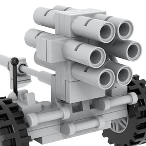 MOC5025 Serie Segunda Guerra Mundial, Modelo de Obús Múltiple, Arma de Acción, 81 Piezas, Bloques de Construcción, Juguetes Educativos para Niños, Regalos para Niños - Product Image 6